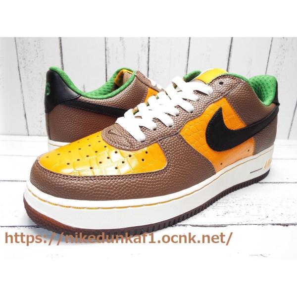312945 801］2005年製 NIKE AIR FORCE 1 PREMIUM NFL SUPERBOWL 