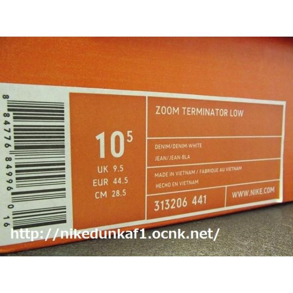 313206-441 新品 '05 NIKE ZOOM TERMINATOR LOW 313206-441 新品 '05 NIKE ZOOM TERMINATOR LOW