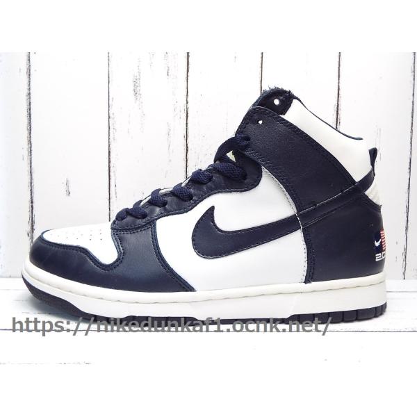 名品ダンク】新品未使用1999年製NIKE DUNK HIGH LE USA2000 2000年記念