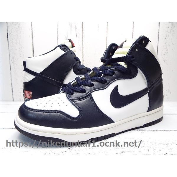 名品ダンク】新品未使用 1999年製 NIKE DUNK HIGH LE USA2000 2000年 ...