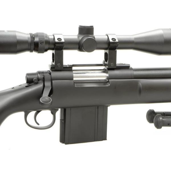 MARUI ブラック スコープ スナイパー Airsoft GI Custom Modify Mod24X USG150 Bolt Action Sniper