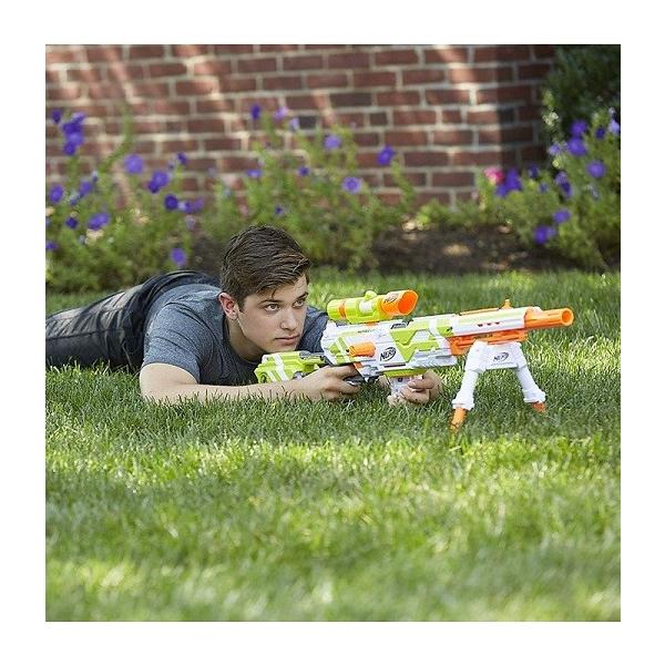  NERF Longstrike Modulus Toy Blaster with Barrel