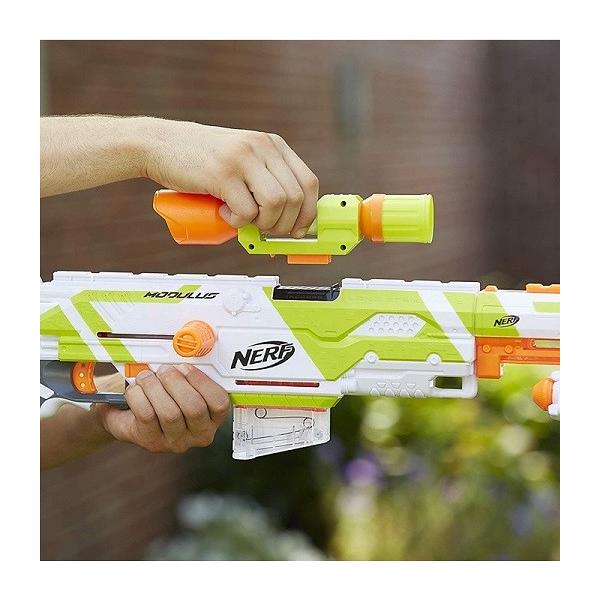  NERF Longstrike Modulus Toy Blaster with Barrel