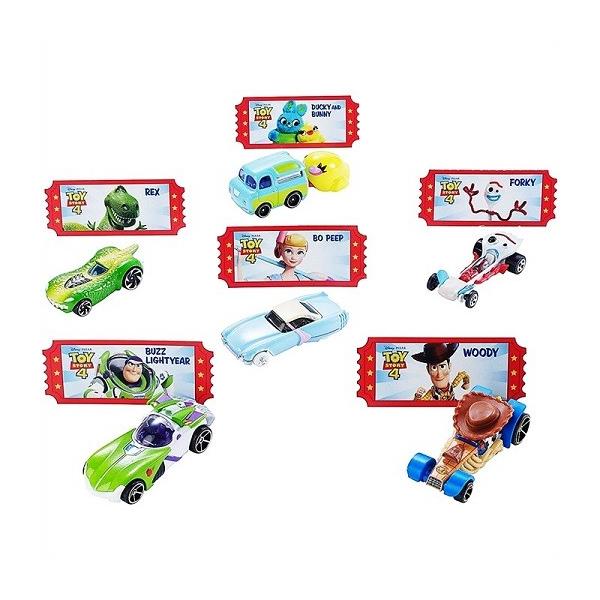 トイストーリー 4】Hot Wheels ホットウィール ミニカー 6台セット