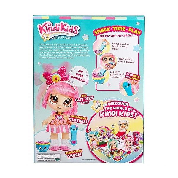 Kindi Kids】 キンディキッズ スナックタイムフレンド ドナティナ Snack Time Friends Pre-School Doll  Donatina ショップキンズ/ドール/キンディーキッズ /【Buyee】