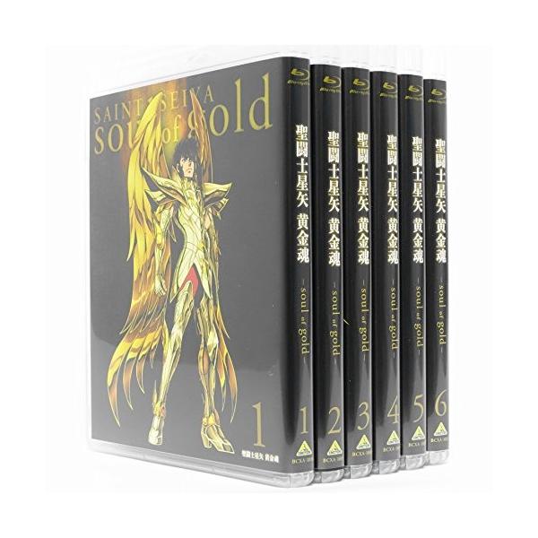 新品ケース交換済み「聖闘士星矢 黄金魂-soul of gold- 」DVD6巻