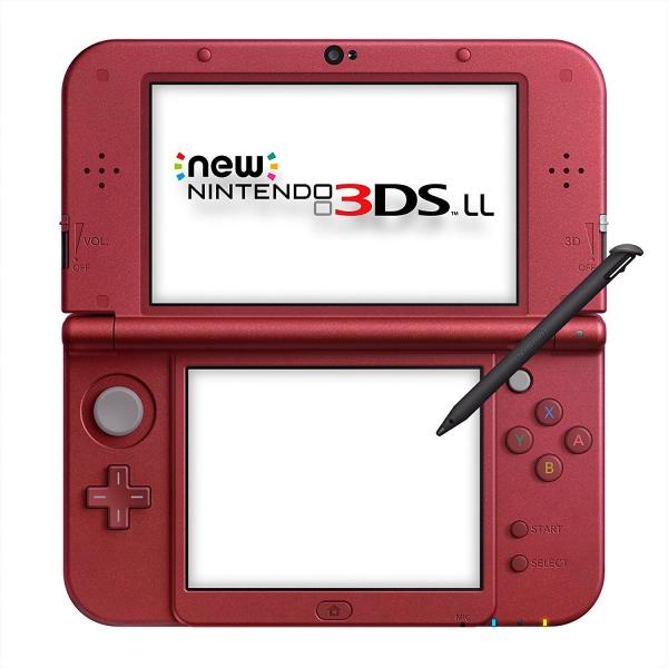 新品New LL 3DS Nintendo ニューニンテンドー本体メタリックレッド赤