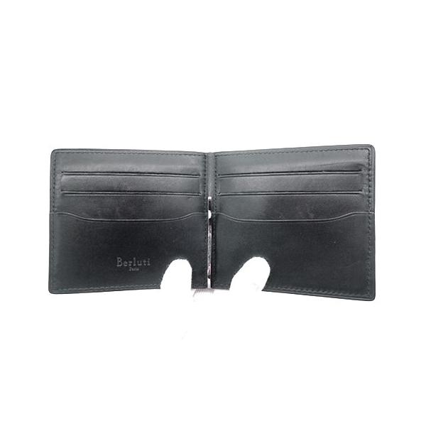 ベルルッティ マネークリップ カリグラフィー イタリア製 二つ折り 1223143810018.jpg