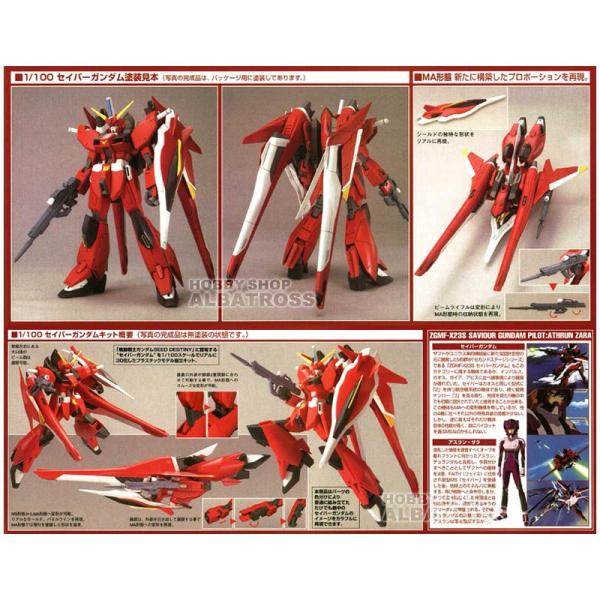 機動戦士ガンダムSEED DESTINY 1/100 ZGMF-X23S セイバーガンダム