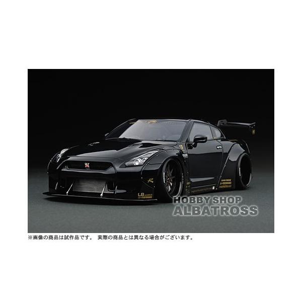 ignition model 1/18 LB-WORKS GT-R (R35) Black [IG0694