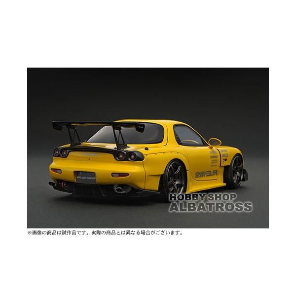 ignition model 1/18 MAZDA RX-7 (FD3S) RE Amemiya Yellow [IG1048