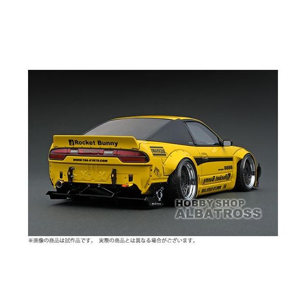 ignition model 1/18 Rocket Bunny 180SX Yellow [IG1111] /【Buyee】