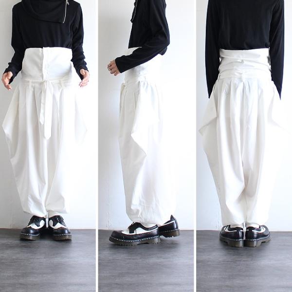 サルエルパンツ メンズ ワイドパンツ 袴パンツ ハイウエスト サルエルパンツ メンズ ワイドパンツ 袴パンツ ハイウエスト