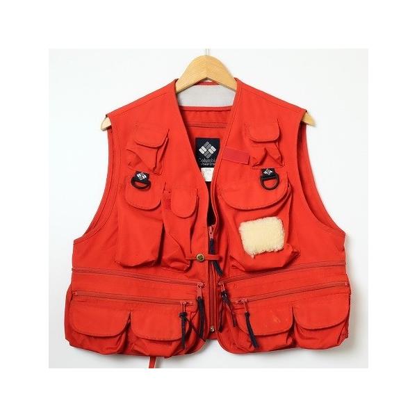 中古】Columbia【コロンビア】海外買い付け・直輸入FISHING VEST