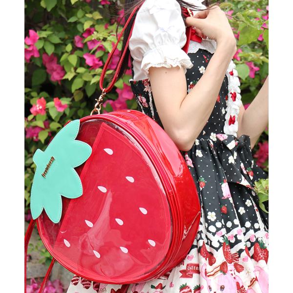 ロリータ ロリィタ バッグ 痛バッグ Lolita 苺 いちご