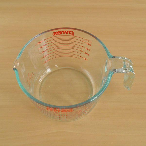 計量カップ メジャーカップ 1000ml 強化ガラス 【PYREX