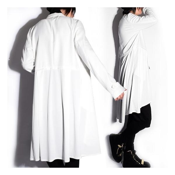 テーラードジャケット メンズ ロング丈 ジャケット 変形