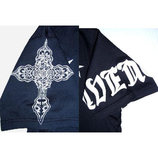 ジバンシー GIVENCHY メンズ 半袖Tシャツ 黒 スカルタトゥーデザイン
