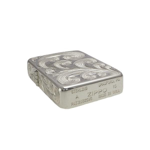 ハワイアンジュエリー / 銀無垢 スターリングシルバー 手彫りZIPPO