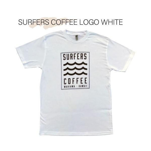 SURFERS COFFEE サーファーズ・コーヒー LOGO Tシャツ ホワイト