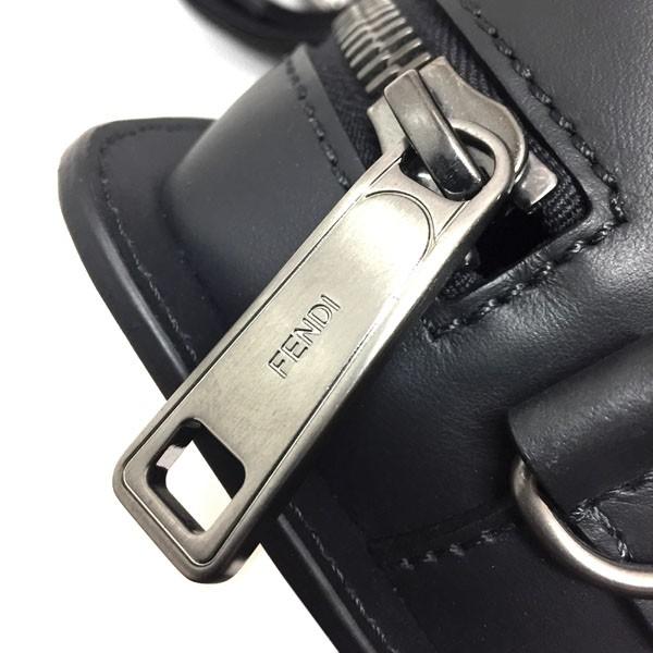 FENDI バック ブラック フェンディ バッグ メンズ ボディバッグ FENDI 7VA428 A1RM