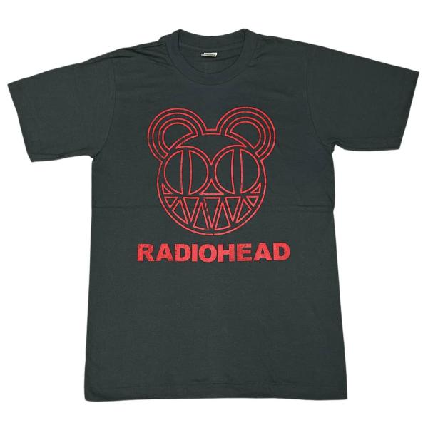 レディオヘッド RADIO HEAD トム・ヨーク クマ ロックTシャツ レディオヘッド RADIO HEAD トム・ヨーク クマ ロックTシャツ