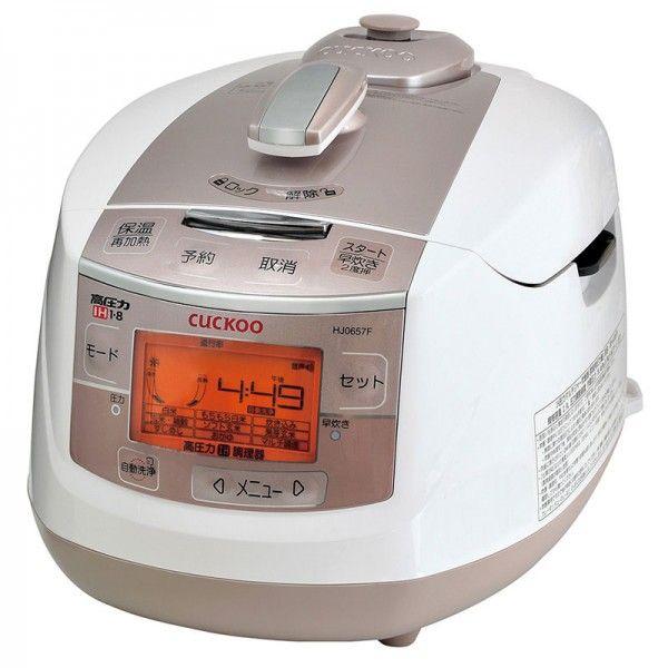 発芽玄米炊飯器＆圧力調理器「cuckoo（クック）」圧力炊飯器（New圧力