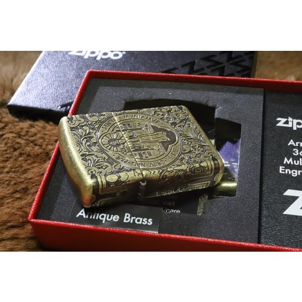 動画 ◎レア チューニング Zippo 5面彫り コンスタンティン アーマー 金 ZIPPO コンスタンティン アーマー 360°マルチカット彫刻