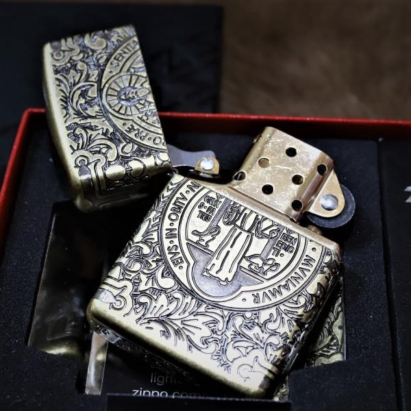 動画 ◎レア チューニング Zippo 5面彫り コンスタンティン アーマー 金 動画 ◎レア チューニング Zippo 5面彫り コンスタンティン