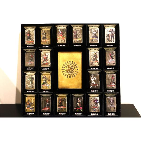 仮面ライダーZIPPO 限定生産50個平成仮面ライダー20作品記念セット正規