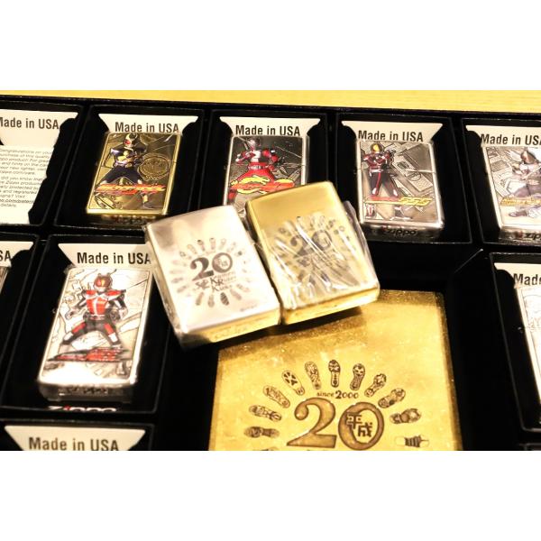 仮面ライダー ZIPPO 限定生産50個 平成仮面ライダー20作品記念
