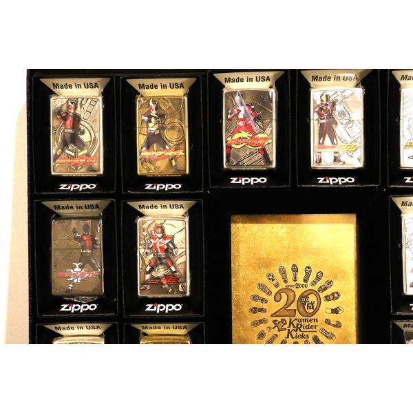 仮面ライダー ZIPPO 限定生産50個 平成仮面ライダー20作品記念
