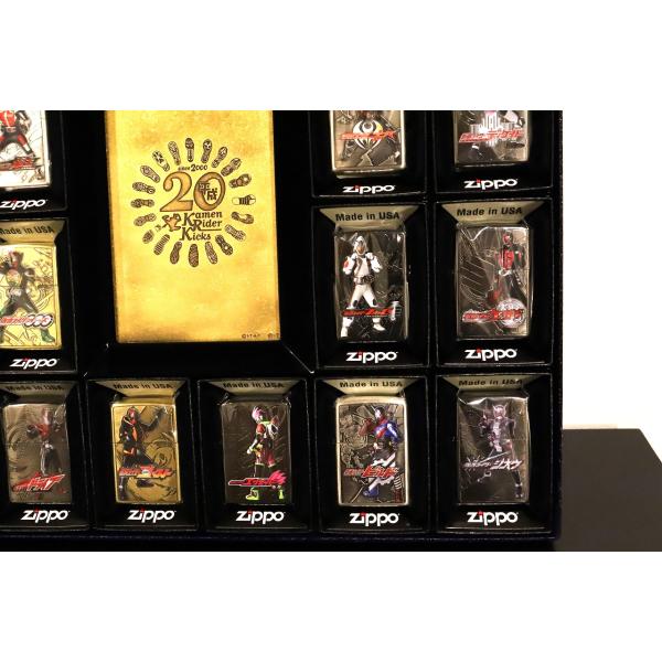 仮面ライダー ZIPPO 限定生産50個 平成仮面ライダー20作品記念