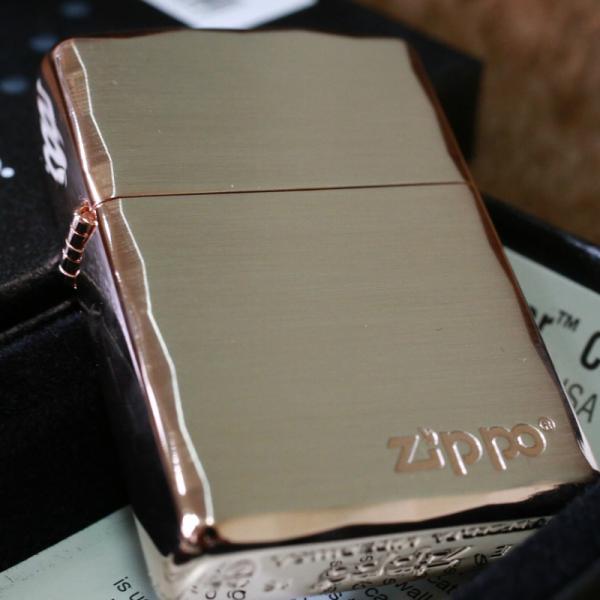 Armor ZIPPO 重厚アーマー ジッポロゴマーク シルバーサテン＆ピンク ...