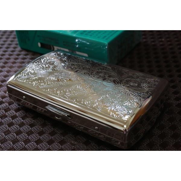 特価商品  即日発送□純銀製・シルバー□三越□アンティーク□シガレット アンティーク雑貨
