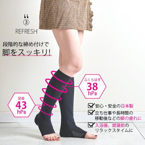 MEDILAX 着圧ソックス 靴下 日本製 メディラックス レディース 女性用