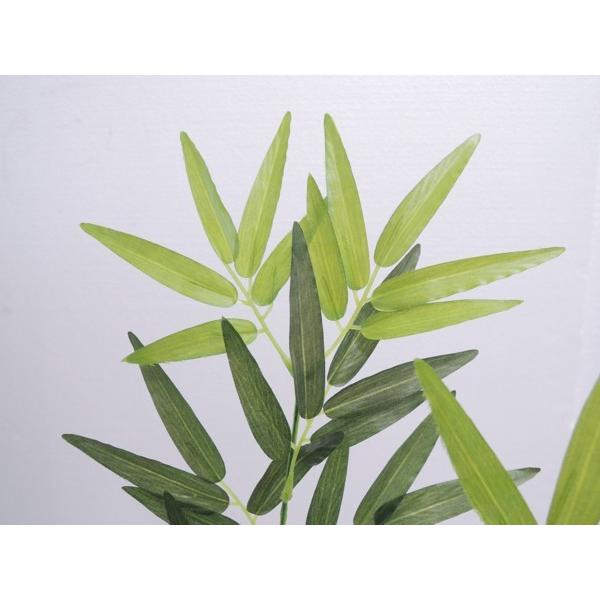 青竹の葉っぱ バンブーリーフ 12本入り (人工竹 造花 インテリア