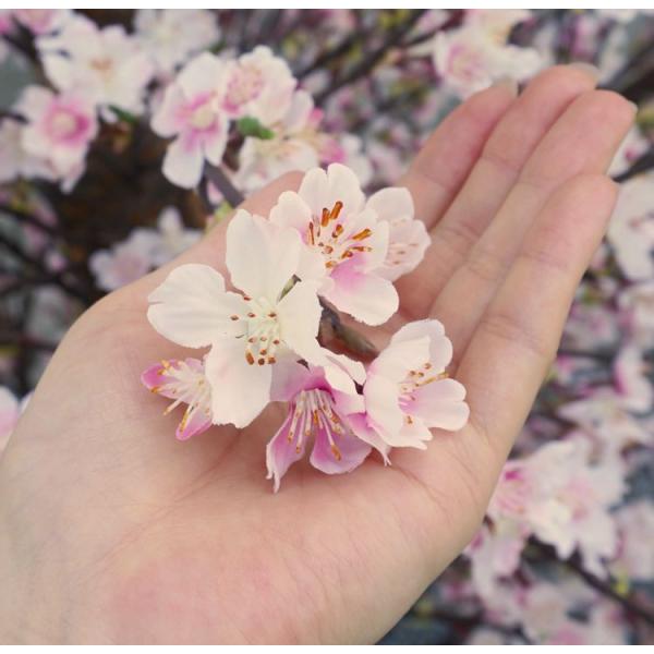 桜 の木 DX 125cm (フェイクグリーン リアル 店舗 ミニ 人工観葉