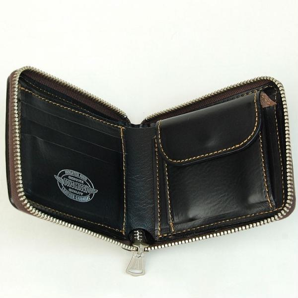 TOYS McCOYトイズマッコイ レザーキルティング ウォレットLEATHER