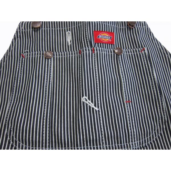 ディッキーズ Dickies オーバーオール ヒッコリー ストライプ