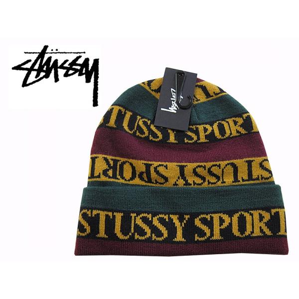 メンズレディース STUSSYのニットキャップ ワッチキャップ