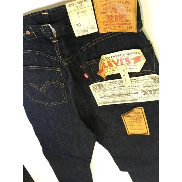 リーバイス201XX 36×36 リーバイス ヴィンテージ LEVI'S 201 0003 リジッド レングス36