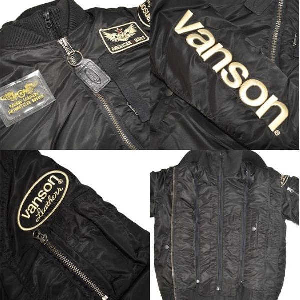 専用 バンソン VANSON MA-1 フライトジャケット フライングスカル バンソン VANSON MA-1 フライトジャケット フライングスカル