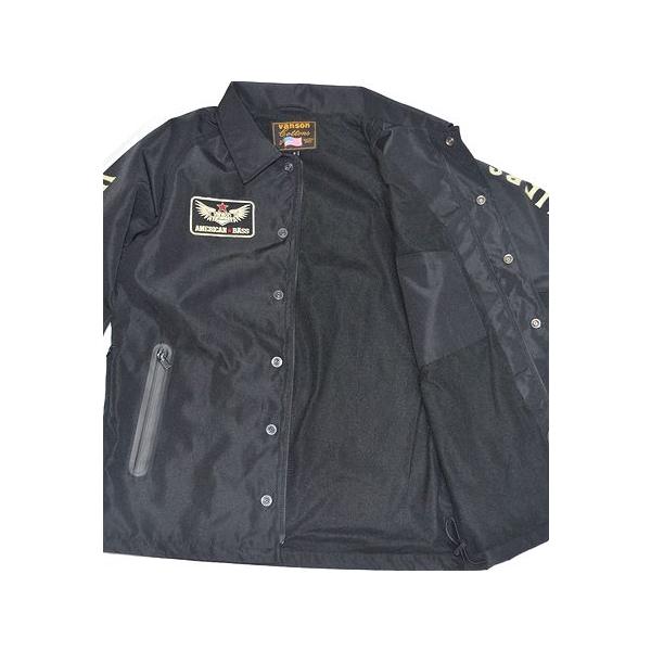 Vanson American Bass ブラックジャケット