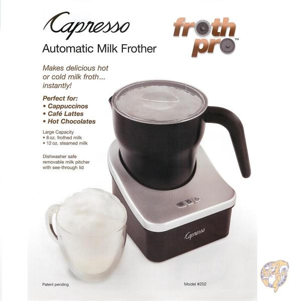 Capresso froth PRO ふわふわミルクフローサー 全自動 ミルク泡立て器