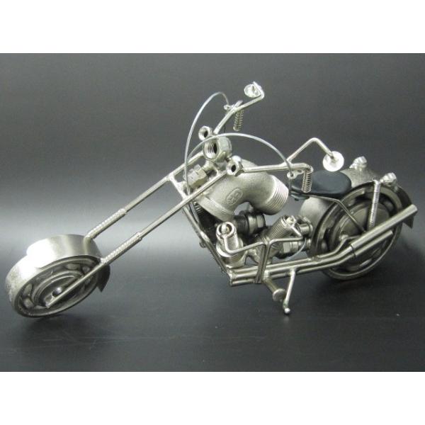 アメリカンバイクS05 リサイクルメタルアート （重厚感溢れる大人の 