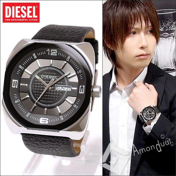 革ベルト ディーゼル DIESEL 革ベルト腕時計 メンズ DZ1117 革ベルト 