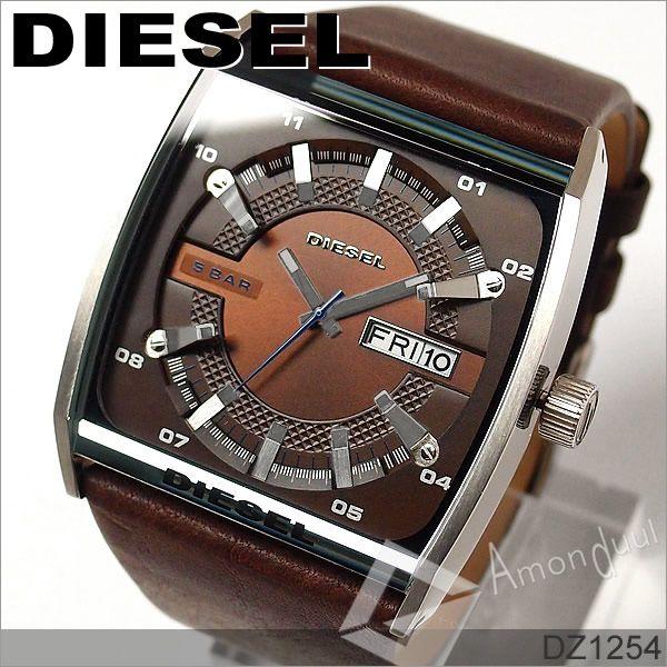新品■DIESEL DZ-1254 アナログ腕時計 ブラウン レザー ディーゼル 楽天市場】ディーゼル DIESEL メンズ 腕時計 dz1254 : CAMERON