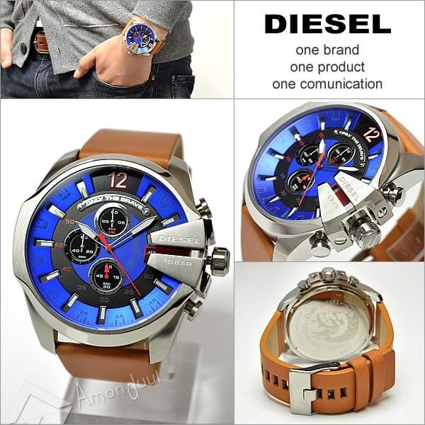 【美品】 DIESEL腕時計 メンズ メガチーフ クロノグラフ DZ4319 DIESEL ディーゼル 時計 メンズ 腕時計 MEGA CHIEF メガチーフ