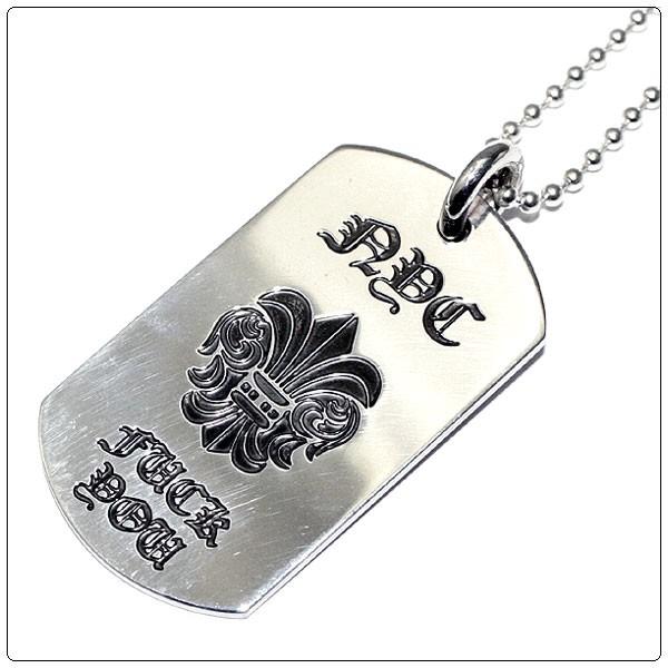 クロムハーツ Chrome Hearts ドッグタグ BSフレア NYCドッグタグラージ
